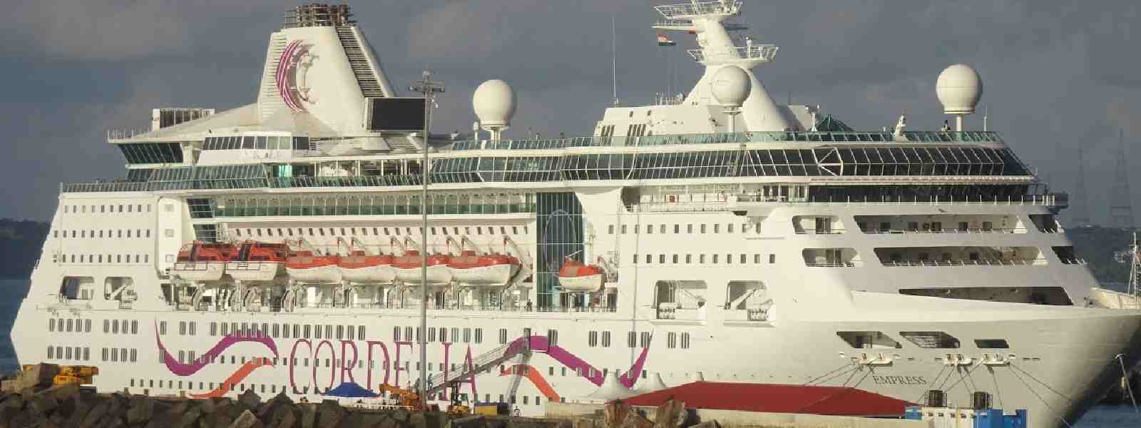 MV Empress on maiden voyage from Chennai to SL